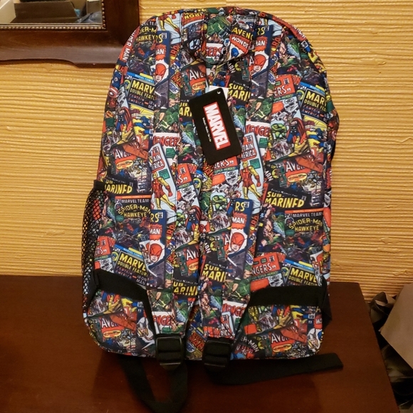 Marvel Avengers Comic Backpack Funko Loungefly - Picture 4 of 8